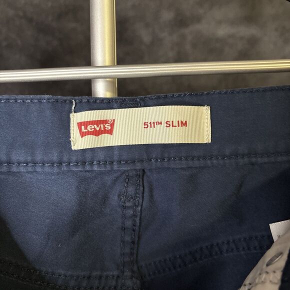 Levi's Blue Slim  511 Jeans Classic Style 28/29 - Picture 3 of 8